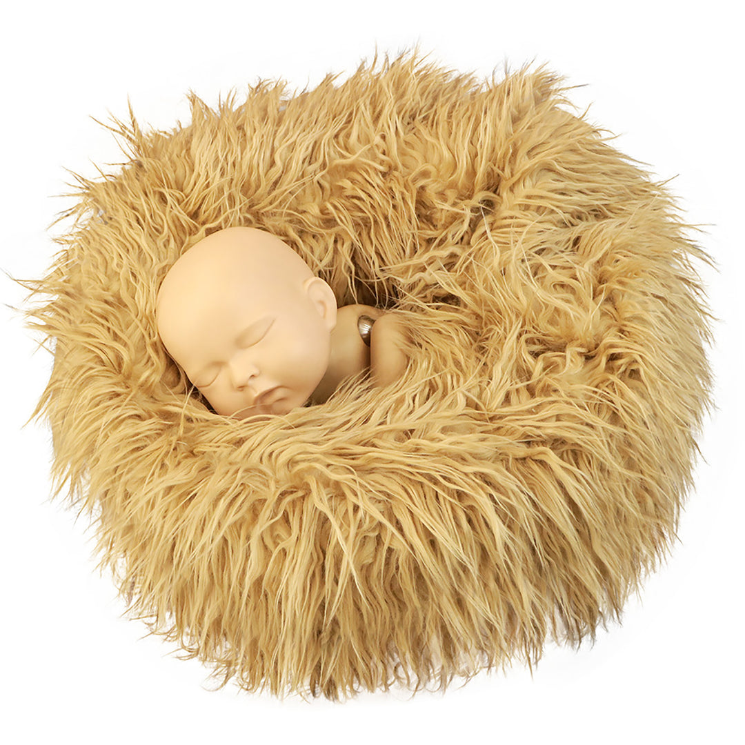 Newborn Nest Prop Newborn Faux Fur Nest Newborn Posing Circle Prop Newborn Photo Prop - Don&Judy Newborn&Maternity photography props