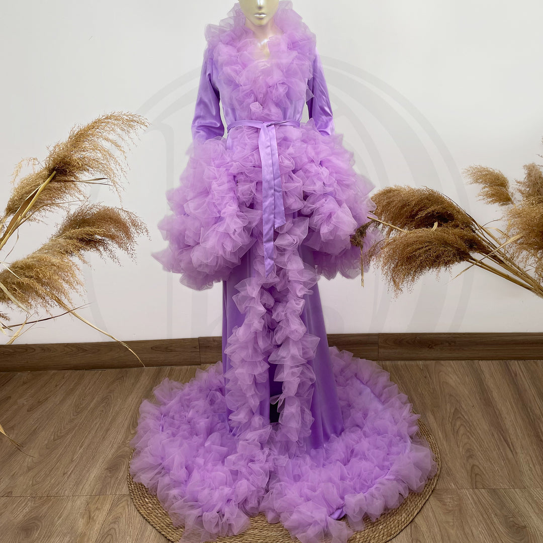 Donna Satin Robe Gown