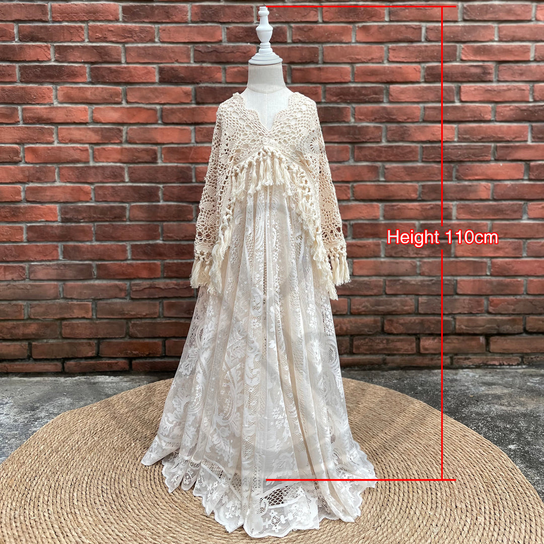 Jamie Lace+ Cotton Mommy & Me Dress Set