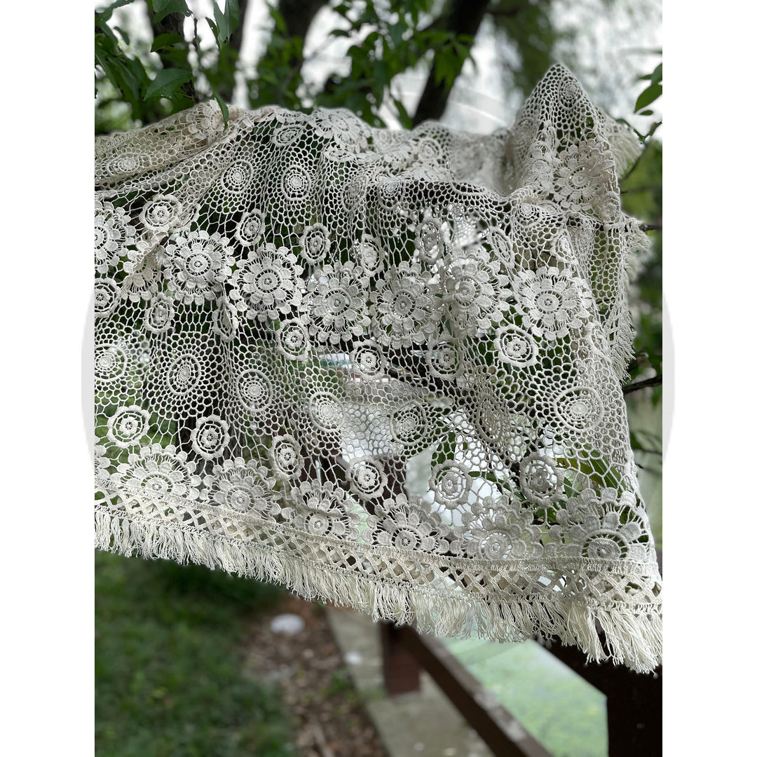 Cotton Embroidery Backdrop