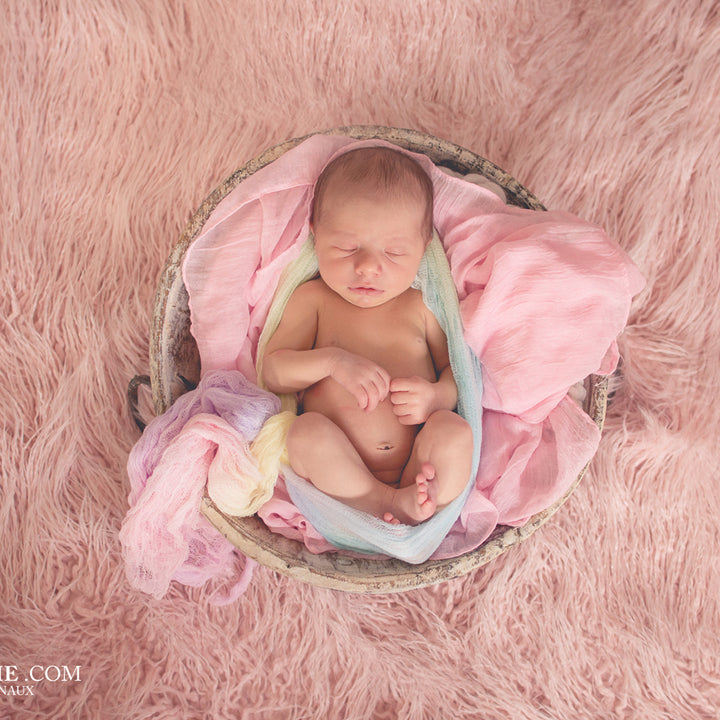 150x100cm Mongolia Faux Newborn Baby Blanket